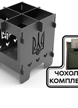 Піч трісоцниця"тризуб" 2мм з чохлом
