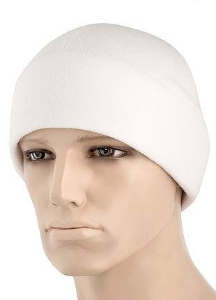 Шапка флисовая watch cap 260г/м2, white, vik-tailor