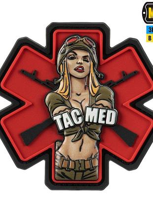 M-tac нашивка tacmed pvc olive