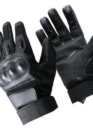 Рукавички тактичніeagle повнопалі, black, l, vik-tailor