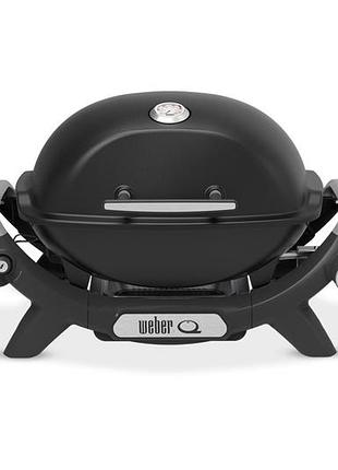 Газовий гриль weber q1200n black з бічними столиками 1501070 код: 012982
