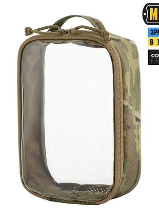 M-tac органайзер утилитарный прозрачный elite small (22х14 см) multicam