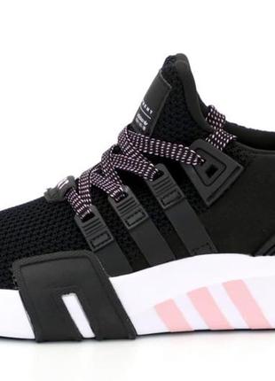 Женские кроссовки adidas eqt black/pink3 фото