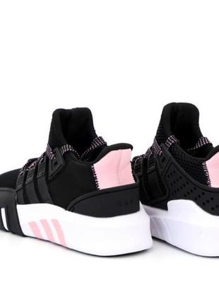 Женские кроссовки adidas eqt black/pink6 фото