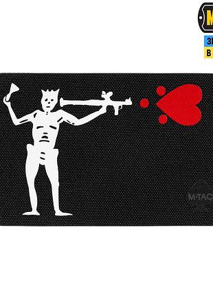 M-tac нашивка прапор чорна борода рпг-7 black