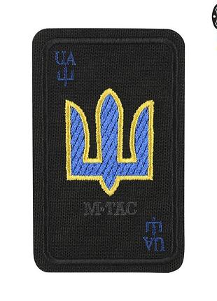 M-tac нашивка козирна карта (вишивка) black