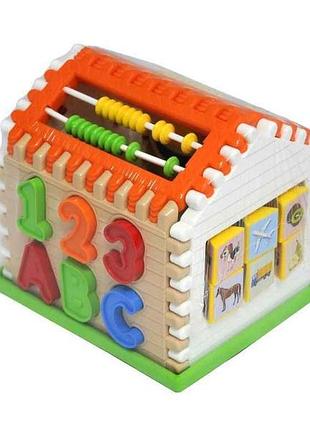 Сортер smart house 18*2*18см 21ел арт.39763 тм tigres