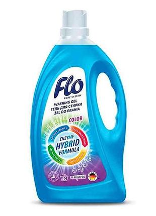 Гель д/прятки цветных тканей 4 в 1 color 2л тм flo