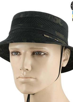 M-tac панама с сеткой nyco extreme multicam black