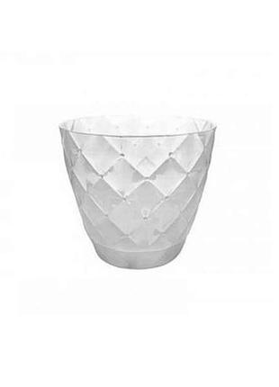 Горщик для квітів 3л орхідея (ø17,5x15,5 см) тм elif plastik