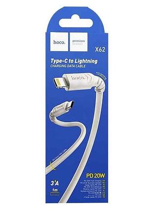 Кабель iphone pd type-c to lightning x62 1м тм hoco