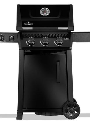 Газовый гриль napoleon freestyle 365 с боковой горелкой черный f365dsbpk-1-ua код: 013472
