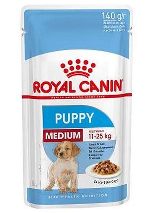 Royal canin wet medium puppy для цуценят середніх порід 140г