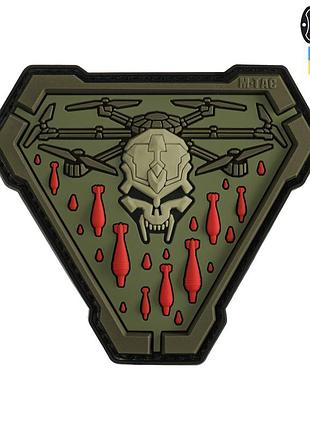 M-tac нашивка vampir pvc olive