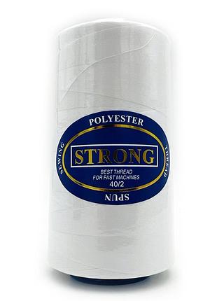 Нитка швейна strong 40/2 4000ярда біла