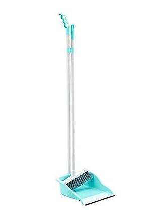 Щетка с совком lux (25х27х104см) тм akay plastik