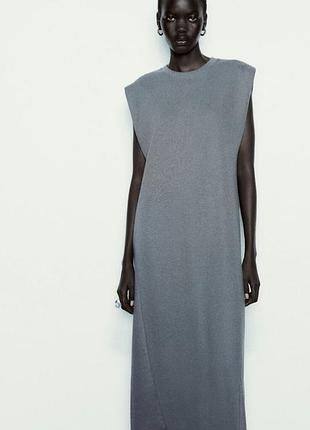 Платье трикотажное zara m