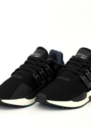 Чоловічі кросівки adidas eqt black/white4 фото