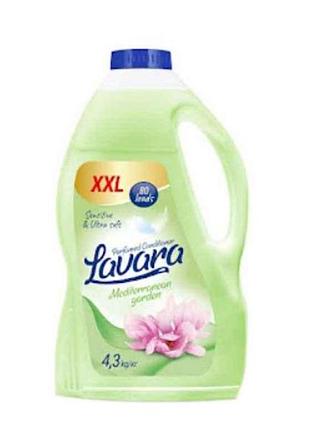 Кондиционер 4.3л для тканей mediterranean garden тм lavara