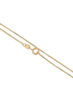 Цепочка позолота 14k плетение ювелирный шнур 50см*1мм арт.316546 тм xuping