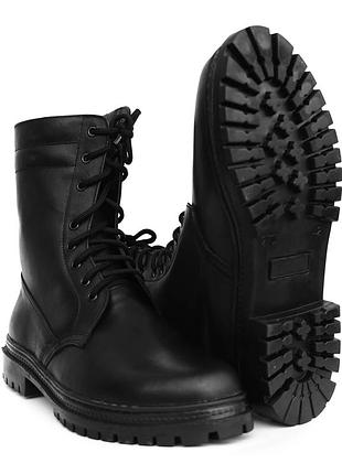 Берцы штурмовые зимние vik-tailor nato с искусственным мехом, black