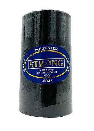 Нитка швейна strong 40/2 4000ярда чорна