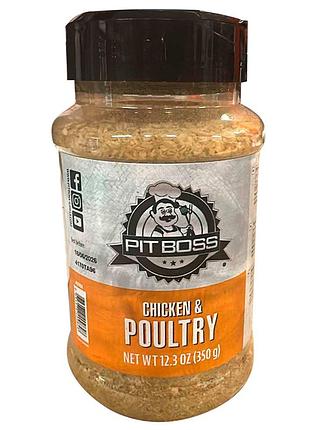 Суміш спецій pit boss chicken & poultry rub для птиці і овочів 350 гр 40984 код: 012607