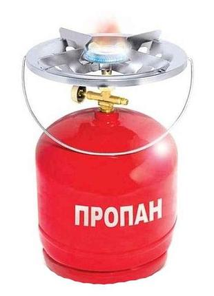 Баллон газовый с горелкой кемпинг 8л тм китай