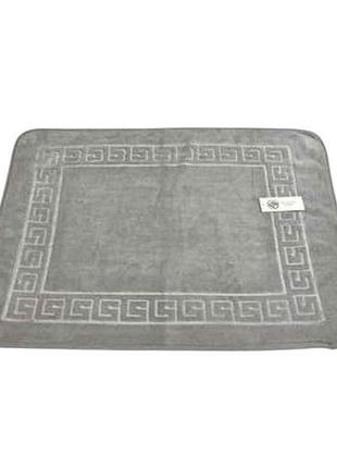 Килимок для ванної кімнати 50*70см сірий тм mallory home