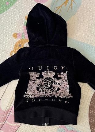 Juicy couture велюрова кофта до двох 2.5 роки