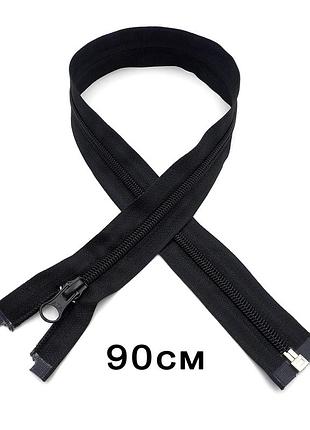 Молния спиральная т-5 90см. черная 50шт.