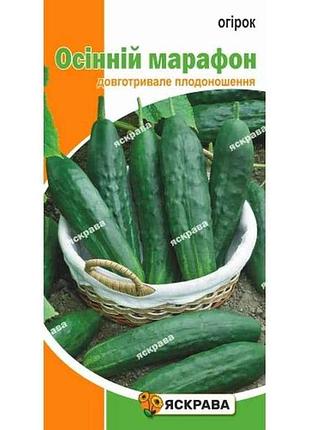 Огурец осенний марафон (20 пачек) 1г тм яскрава