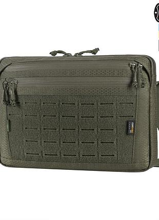 M-tac сумка admin bag large elite з липучкою hex ranger green
