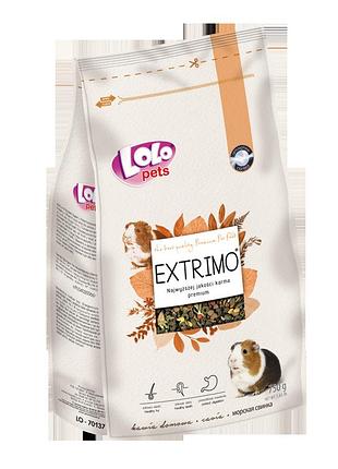Extrimo корм для морської свинки 750 г lolopets 70137