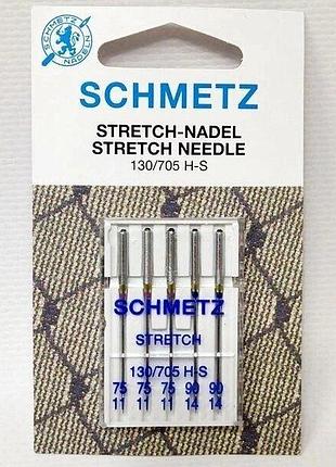 Игла stretch для трикотажа 130/705 h-s 75-90 - 5 шт