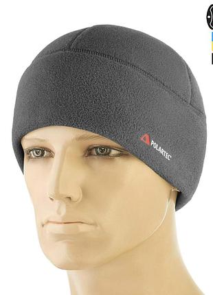 M-tac шапка watch cap polartec cold weather dark grey