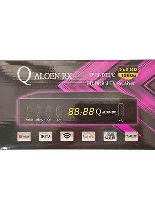 Т2 ресивер q-aloen rx тм q-sat