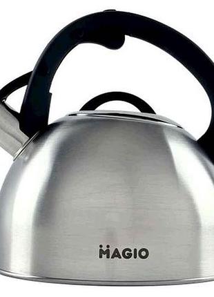Чайник со свистком 2.5л mg-1192, индукция тм magio
