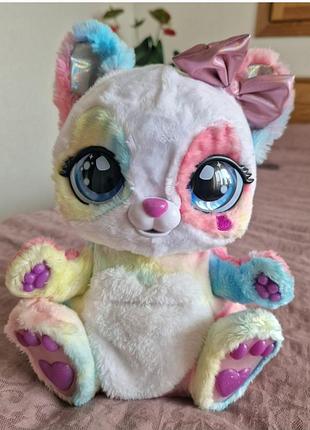 Інтерактивна райдужна панда пікару peek-a-roo interactive rainbow plush toy
