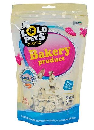Lolopets бісквіт крокети з морепродуктами для собак 350гр. 80806