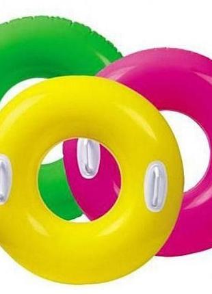 Круг для плавания с ручками intex 59258 76 см от 8 лет