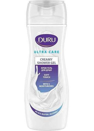 Крем-гель для душа 250 мл ultra care нежный уход тм duru