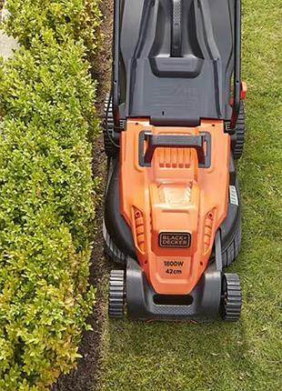Газонокосарка електрична black+decker bemw481bh 4