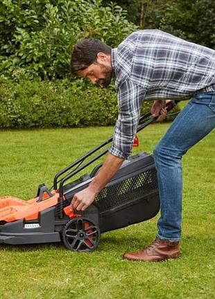 Газонокосарка електрична black+decker bemw461bh 3