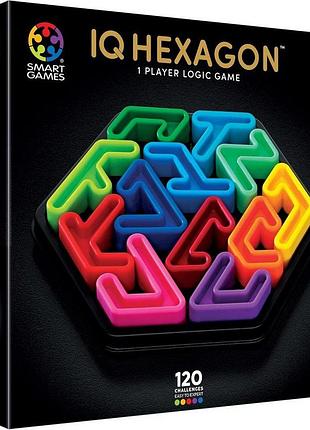 Настільна гра smartgames iq делюкс. шестикутник (iq hexagon)