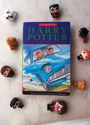 Колекційна книга гаррі поттер перше англійське видання uk bloomsbury harry potter and the chamber of secrets uk англійською мовою