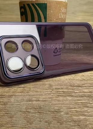 Tpu-pc чехол для motorola edge 50 neo | 60 neo purple
