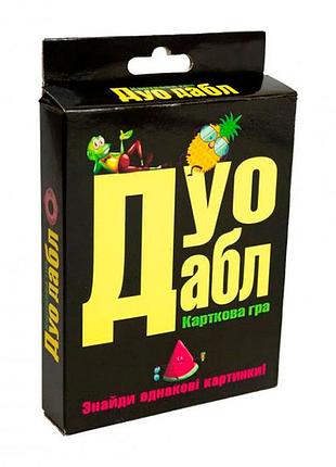 Настольная игра (укр) "дуо дабл", в кор-ке 9,1-11,5-2,2 см 30218