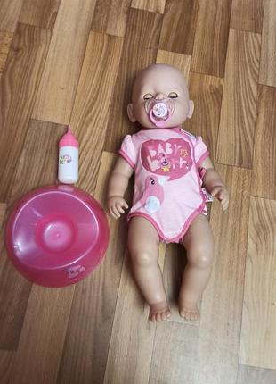 Пригодна интерактивная кукла baby born soft touch бейби борн оригинал