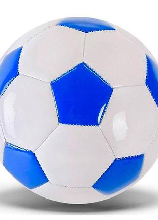 Мяч футбольный №4 pvc 230 грамм fb24327_blue